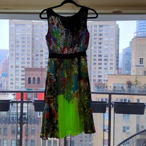 BCBG Pleated Dress